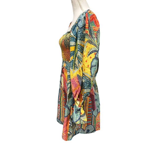 FARM Rio Colorful Tropical Mini Dress - Picture 8 of 10